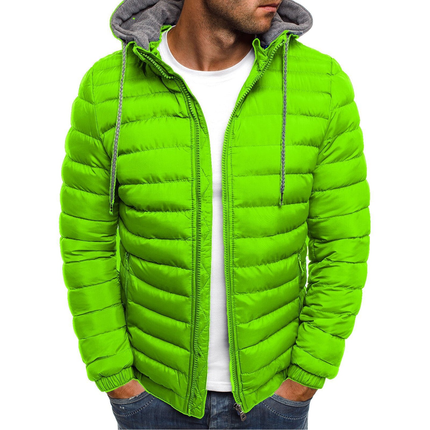 Bas Hooded Puffer Jas