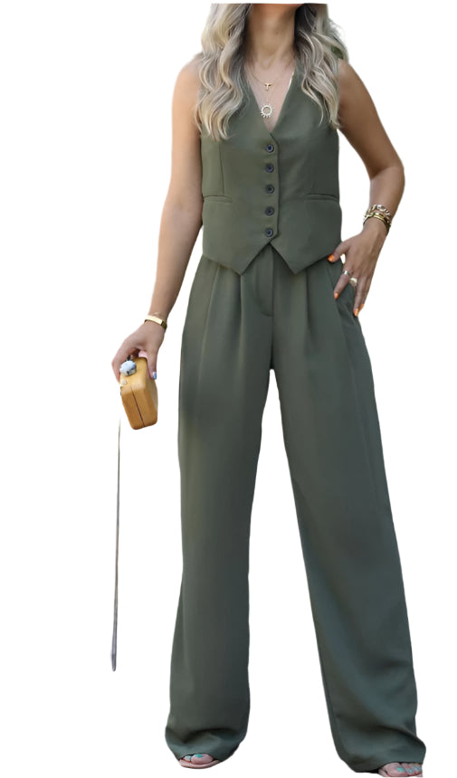 ChicTailored Blazer & Pants Set