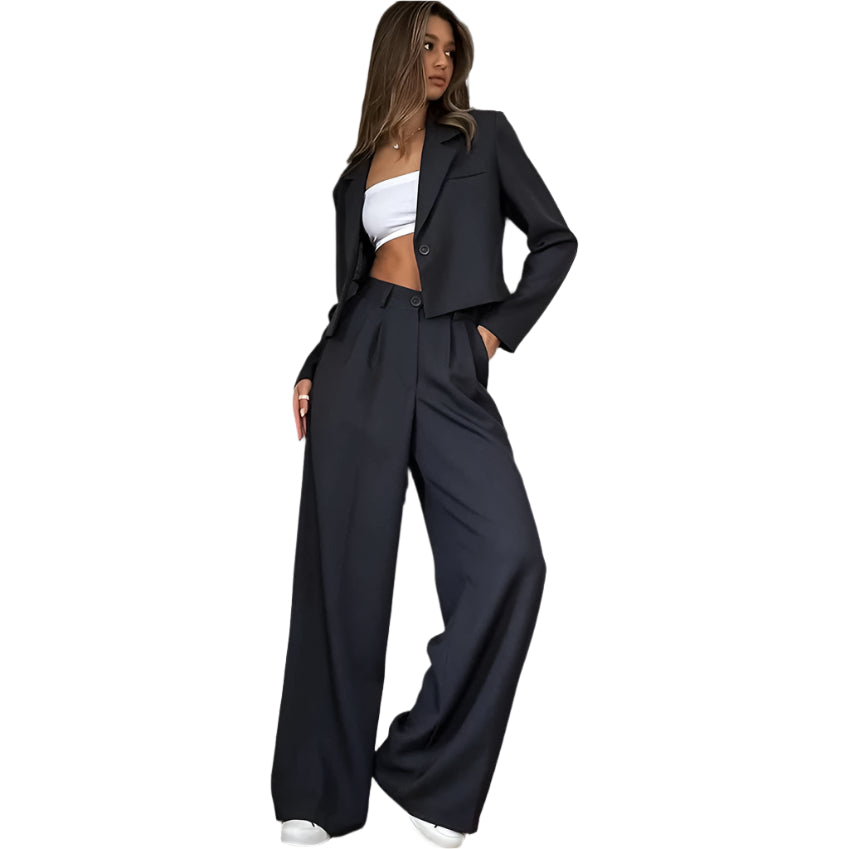 SleekEase Blazer & Pants Set