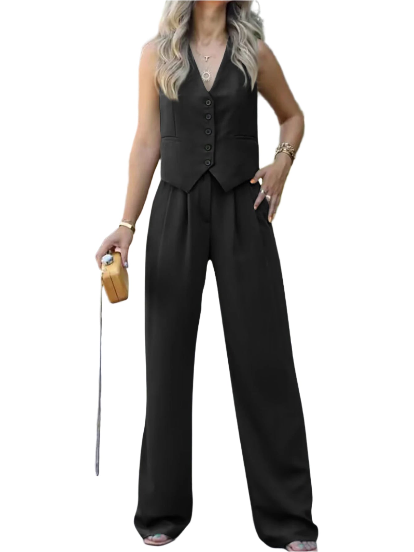 ChicTailored Blazer & Pants Set