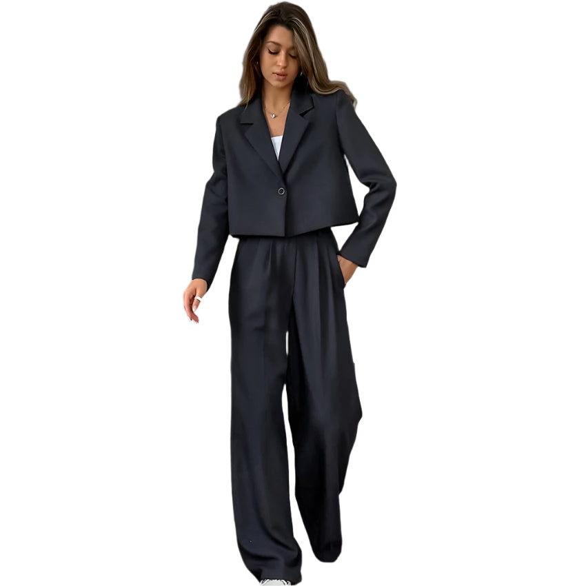 SleekEase Blazer & Pants Set