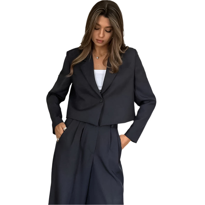 SleekEase Blazer & Pants Set