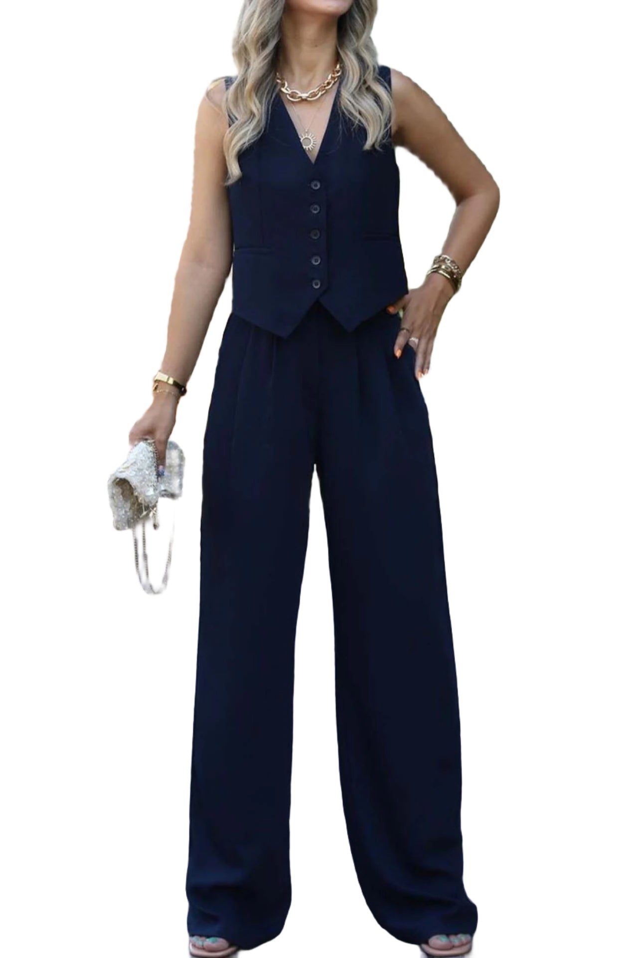 ChicTailored Blazer & Pants Set