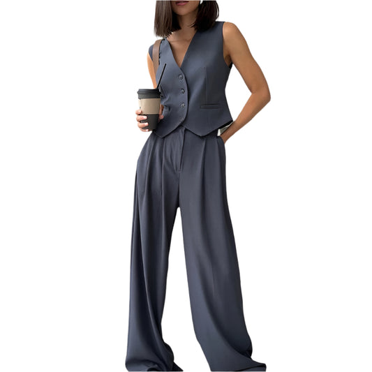ChicTailored Blazer & Pants Set