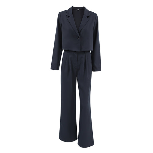 SleekEase Blazer & Pants Set